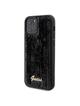 GUESS futerał do IPHONE 12 / 12 Pro GUHCP12MPSFDGSK (Sequin Script Metal) czarny