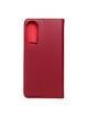 Kabura SMART PRO Book skórzana do SAMSUNG S25 Edge bordowy