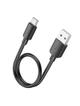 Kabel USB A do USB C Hoco PD 2,4A 27W 0,25 m X96 czarny