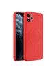 Futerał SILICONE MAG COVER kompatybilny z MagSafe do IPHONE 11 Pro Max czerwony