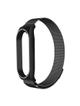 Pasek metalowy METAL do XIAOMI Mi Band 7 czarny (01)