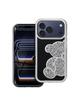 Futerał TEDDY BEAR do IPHONE 17 Pro srebrny