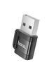 Adapter OTG USB A do USB C Hoco 3A UA31D czarny