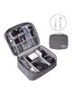 Organizer podróżny z przegródkami z uchwytem R-K-1080 szary