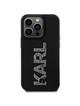 KARL LAGERFELD futerał do IPHONE 15 Pro KLHCP15L3DMBKCK (3D Logo Glitter) czarny