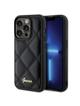 GUESS futerał do IPHONE 15 Pro Max GUHCP15XPSQSQSK (Quilted Metal Logo) czarny