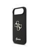 GUESS futerał do IPHONE 17 Air GUHCP17MSC4GSMK (Silicone W/ Big 4G Script) czarny