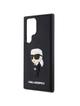 KARL LAGERFELD futerał do SAMSUNG S24 Ultra KLHCS24L3DRKINK (3D RUBBER IKONIK NFT) czarny