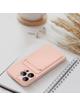 Futerał CARD CASE do IPHONE 14 Pro różowy