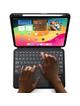 DUX DUCIS etui DK składane z klawiaturą bezprzewodową do iPad Pro 11 (2024) czarne