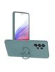 Futerał SILICONE RING do SAMSUNG A35 5G zielony