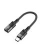 Adapter OTG USB C do Lightning Hoco 3A 0,1 m U107 czarny