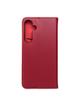 Kabura SMART PRO Book skórzana do SAMSUNG S25 Plus bordowy