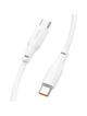 Kabel USB C do USB C Hoco 3A 100W 2 m X93 biały