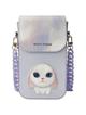 NIMMY torebka na telefon BIG EYED PET 2.0 Rabbit fioletowa
