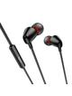 Słuchawki przewodowe douszne Jack 3,5 mm Hoco M107 czarne (SC)