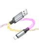 Kabel USB A do Lightning Hoco 2,4A 1 m U112 szary