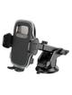 Uchwyt na telefon do samochodu uniwersalny Hoco do szyby / deski H15 czarny