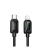 Kabel USB C do Lightning Hoco PD 30W 1,2 m z LCD U146 czarny