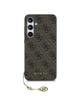 GUESS futerał do SAMSUNG S24 FE GUHCS24FEGF4GBR (HC PU 4G Charm) brązowy