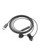 Słuchawki przewodowe douszne USB C Hoco M122 czarne