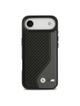 BMW futerał do IPHONE 17 Air kompatybilny z MagSafe BMHMP17M25PCCSCAK (PU Carbon Logo) anthracite