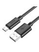 Kabel USB A do Micro USB Hoco 2,4A 1 m X88 czarny
