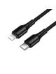 Kabel USB C do Lightning Hoco PD 27W 1 m X120 czarny