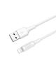 Kabel USB A do Lightning Hoco 2A 1 m X25 biały