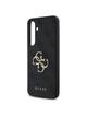 GUESS futerał do SAMSUNG S24 FE GUHCS24FE4GMGGR (HC PU 4G Big Metal Logo) szary