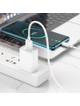 Kabel USB A do USB C Hoco 3A 1 m X88 biały