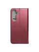 Kabura SMART MAGNETO do SAMSUNG S24 Plus burgundowy