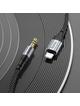 Kabel AUX Lightning do Jack 3,5 mm Hoco 1 m UPA26 czarny