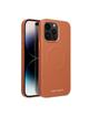 ROAR futerał LEATHER MAG kompatybilny z MagSafe do IPHONE 14 Pro Max Brązowy