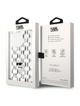KARL LAGERFELD futerał do IPHONE 15 Pro Max KLHCP15XHNCMKLT (Monogram) transparentny