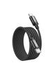 Kabel USB C do USB C Hoco 3A 60W 2 m X89 czarny