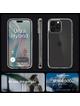 SPIGEN futerał ULTRA HYBRID do IPHONE 15 Pro frost clear