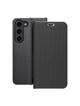 Kabura LUNA Book Carbon do SAMSUNG S23 czarny