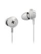 Słuchawki przewodowe dokanałowe jack 3,5mm PHILIPS SHE4305WT białe