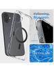 SPIGEN futerał ULTRA HYBRID MAG kompatybilny z MagSafe do IPHONE 16 carbon fiber