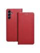 Kabura LUNA Book Carbon do SAMSUNG A16 5G czerwony