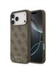 GUESS futerał do IPHONE 17 Pro Max GUHCP17XG4GFBR (PU 4G Classic) brązowy