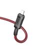 Kabel USB C do Lightning Hoco PD 2,4A 20W 1 m X94 czerwony