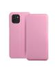 Kabura DUAL POCKET Book do SAMSUNG A03 jasny różowy
