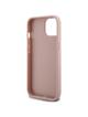 GUESS futerał do IPHONE 13 / 14 / 15 GUHCP15SPCRTHCP (Croco Triangle Metal Logo) różowy