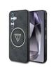 GUESS futerał do SAMSUNG S25 GUHMS25SHG4PRTGK (Magnetic IML Metal Glitter 4G Circle Triangle) czarny