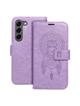 Kabura MEZZO Book do SAMSUNG S23 łapacz snów fioletowy