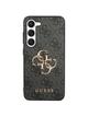 GUESS futerał do SAMSUNG S24 GUHCS24S4GMGGR (Leather 4G Metal Logo) czarny