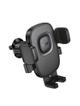 Uchwyt na telefon do samochodu uniwersalny Hoco do kratki H75 czarny