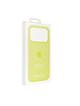 iPhone 17 Pro Silicone Case with MagSafe – Neon Yellow 0INT